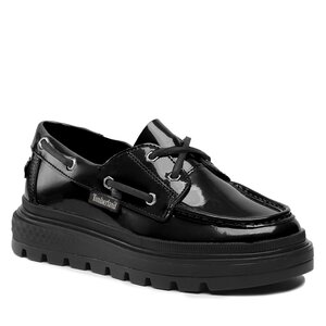 Poltopánky Timberland - Ray City Boat Shoe TB0A5WMC0011 Black Patent Leather.