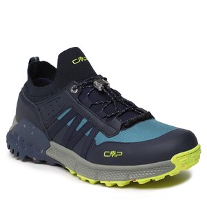 Trekingová obuv CMP - Hosnian Low Shoe 3Q22567 B.Blue/Verde Fluo 22NL.