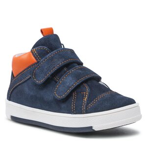 Šnurovacia obuv RenBut - 23-3225 Granat/Pomarańczowy.