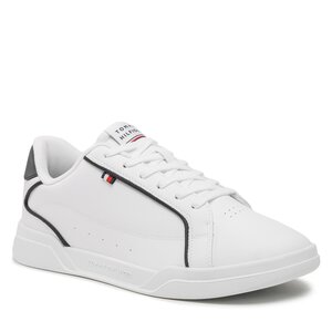 Sneakersy Tommy Hilfiger - Lo Cup Leather FM0FM04429 White YBS.