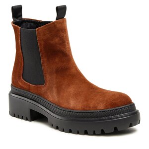 Členková obuv s elastickým prvkom Pollini - SA21204G1FTH0200 Terra.