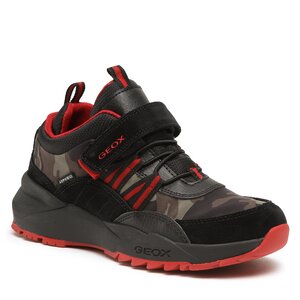 Sneakersy Geox - J Heevok B.B Abx A J16FBA 0MN22 C0048 D Black/Red.