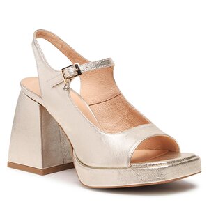 Sandále R.Polański - 1669 Złoty Lico.