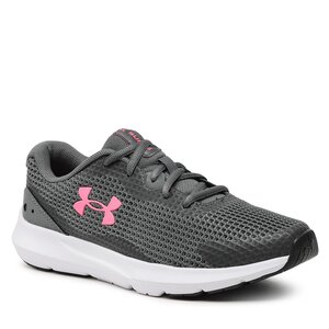 Topánky Under Armour - UA W Surge 3 3024894-103 Pitch Gray/White/Cerise.