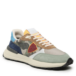 Sneakersy Philippe Model - Antibes ATLU CV01 Camouflage/Vert.