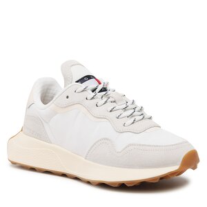 Sneakersy Tommy Jeans - Wmns New Runner EN0EN02143 Ecru.