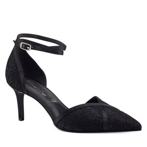 Lodičky Tamaris - 1-24414-20 Black Macramee 014.