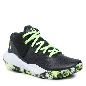 Topánky Under Armour - Ua Gs Jet'21 3024794-009 Blk/Wht.