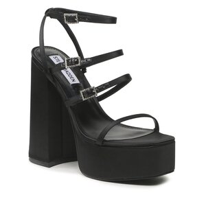 Sandále Steve Madden - Elavator SM11002313-486 Black Satin.