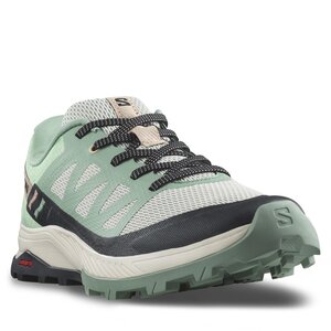 Trekingová obuv Salomon - Outrise W L47160300 Granite Green/Green Ash/Tender Peach.