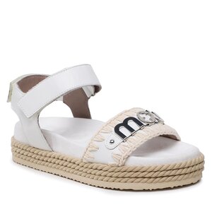 Sandále Mou - Rope Bio Sandal # 02 SW451000C Patent White.