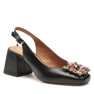 Sandále R.Polański - 1630 Czarny Polina 550 Lico.