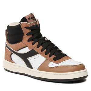 Sneakersy Diadora - Magic Basket Mid Earth 501.179004 D0098 Beaver Fur/White/Black.