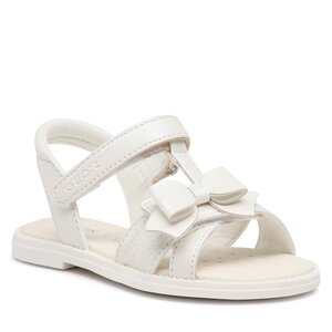 Sandále Geox - J Sandal Karly Girl J3535G0NFEWC1000 M White.
