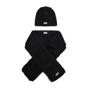 Set čiapka a šál Ugg - K Sherpa Beanie And Scarf Set 20985 Blk.
