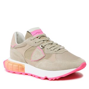 Sneakersy Philippe Model - La Rue Low LRLD WN06 Beige/Fuchsia.