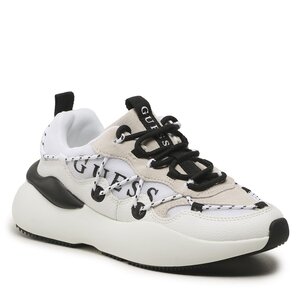 Sneakersy Guess - Kimbir FL5KIM ELE12 WHBLK.
