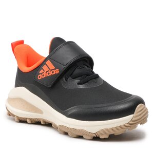 Topánky adidas - Fortarun Atr Lo El K GZ1816 Core Black/Impact Orange/Cream White.
