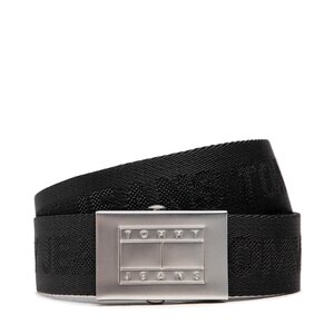 Pánsky opasok TOMMY JEANS - Tjm Slider AM0AM10379 BDS.