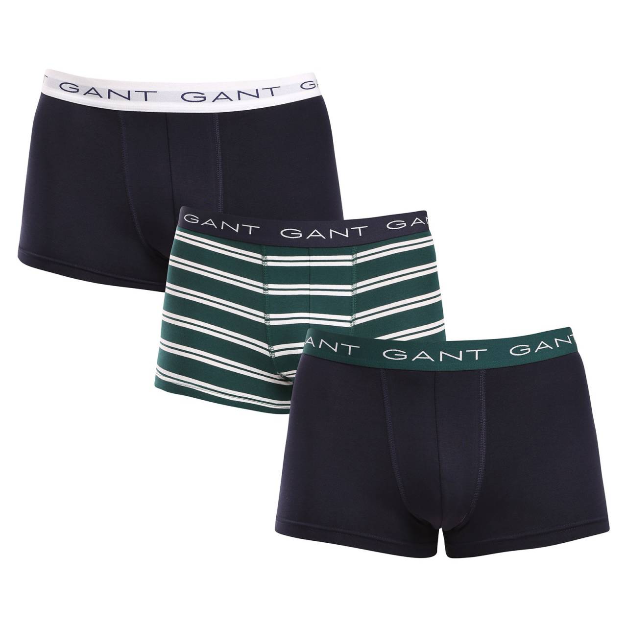 3PACK pánske boxerky Gant viacfarebné (902433023-310) L, trenky.
Hľadáte komfortné pánske spodné prádlo?
 
Pánske boxerky GANT sú vyrobené z kvalitne bavlny a prímesi elastanu, v páse majú príjemnú všitú gumu, ktorá nikde neškrtí ani neškriabe, navyše má kontrastnou gumu s nápisom GANT, nohavičky majú dole mäkké lemy.
Viac sa dozviete nižšie v klasických informáciách o produkte.