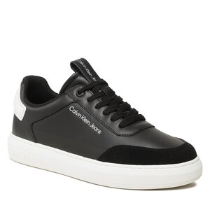 Sneakersy Calvin Klein Jeans - Casual Cupsole High/Low Freq YM0YM00670 Black BDS.
