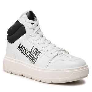 Sneakersy LOVE MOSCHINO - JA15284G1GIAC10A Bianco/Nero.