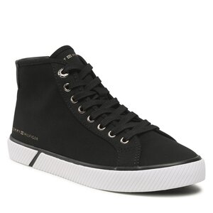 Sneakersy Tommy Hilfiger - Essential Highcut Sneaker Bl FW0FW07247 Black BDS.