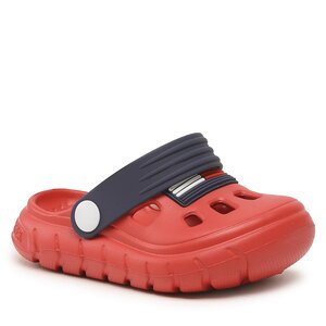 Šľapky Tommy Hilfiger - Flag Comfy Sandal T3X2-32915-0083 M Red/Blue X049.