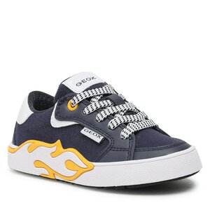 Sneakersy Geox - J Alphabeet Boy J35HLA01054C0657 M Navy/Yellow.