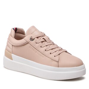 Sneakersy Tommy Hilfiger - Feminine Elevated Sneaker FW0FW06511 Misty Blush TRY.