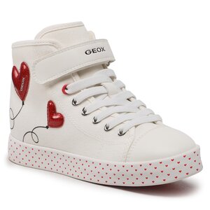 Sneakersy Geox - Jr Ciak Girl J3504H01054C0050 M White/Red.