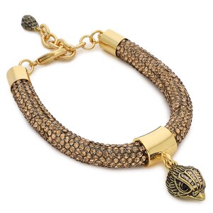 Náramok Kurt Geiger - Crystal Rope Bracelet 9636861999 Gold.