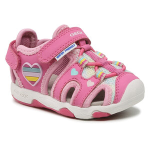 Sandále Geox - B Sandal Multy Girl B150DA05014C8238 M Fuchsia/Multicolor.