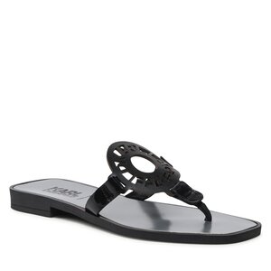 Žabky Karl Kani - KL80408 Black Lthr.