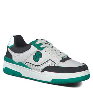 Sneakersy s.Oliver - 5-23632-30 Wht/Green Comb 171.
