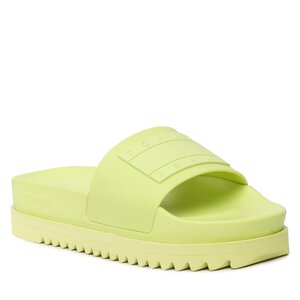 Šľapky Tommy Jeans - Elev Fltfrm Pl Sld EN0EN02110 Light Citrus MSA.