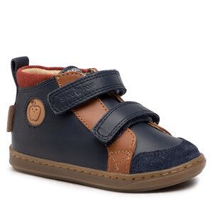 Šnurovacia obuv Shoo Pom - Bouba New Scratch N4BRAY0401 Navy/Camel/Rust.