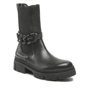 Členková obuv s elastickým prvkom Tamaris - 1-25983-29 Black/Black 064.