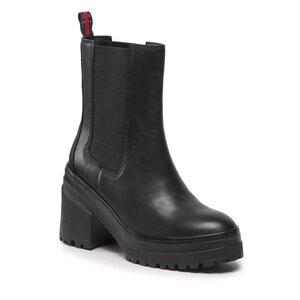 Členková obuv Tommy Jeans - Color Outsole Boot EN0EN02160 Black 0GJ.