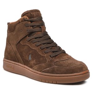 Sneakersy Polo Ralph Lauren - Polo Crt Hgh 809877698001 Brown.