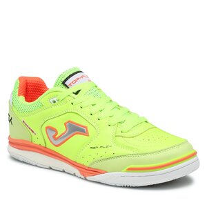Topánky Joma - Top Flex Rebound 2311 TORS2311IN Green Fluor/Red/Indoor.