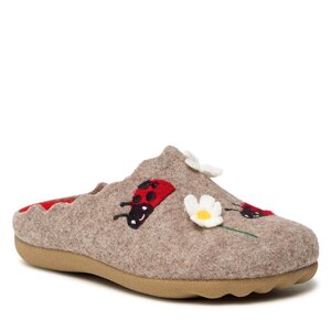 Papuče Manitu - 320090-08 Beige.