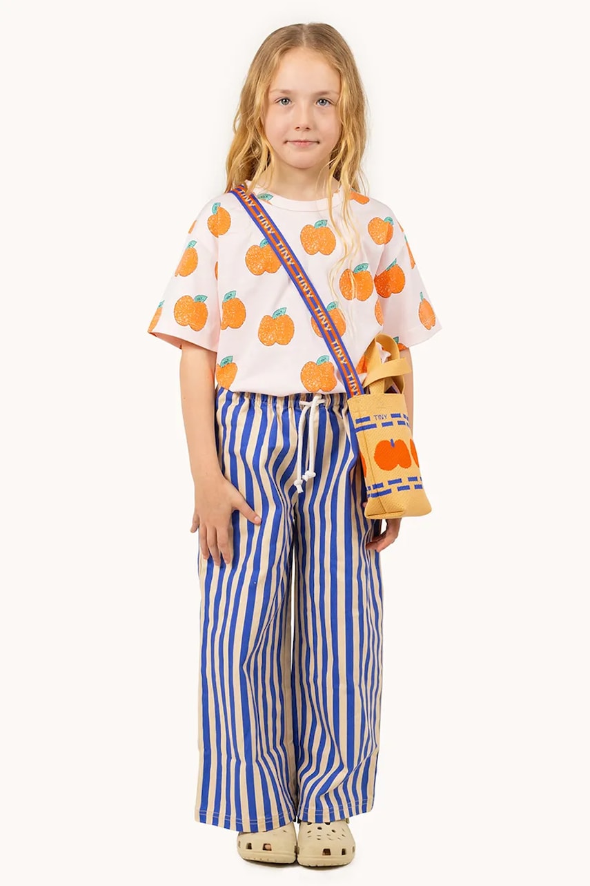 Detské bavlnené nohavice Tinycottons STRIPES WOVEN PANT.