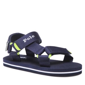 Sandále Polo Ralph Lauren - New Haven RF104056 Navy Webbing/Citron w/ White PP.