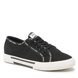 Tenisky Pepe Jeans - Brady Rib W PLS31437 Black 999.