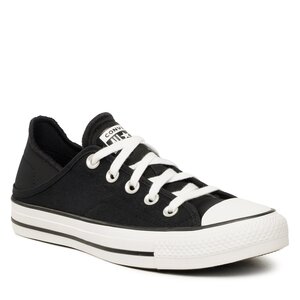 Plátenky Converse - Ctas Crush Heel Ox A03075C Black/White/Black.