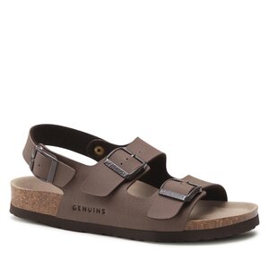 Sandále Genuins - Congo G104351 Dark Brown.