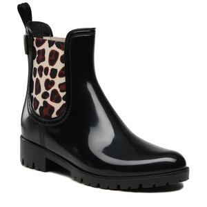 Gumáky Les Tropeziennes - Nea 44830 Black/Leopard.