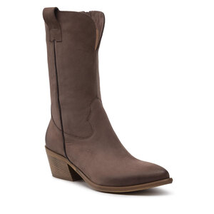 Členková obuv R.Polański - 1420 Brązowy Nubuk.