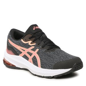 Topánky Asics - GT-1000 11 GS 1014A237 Black/Papaya 009.